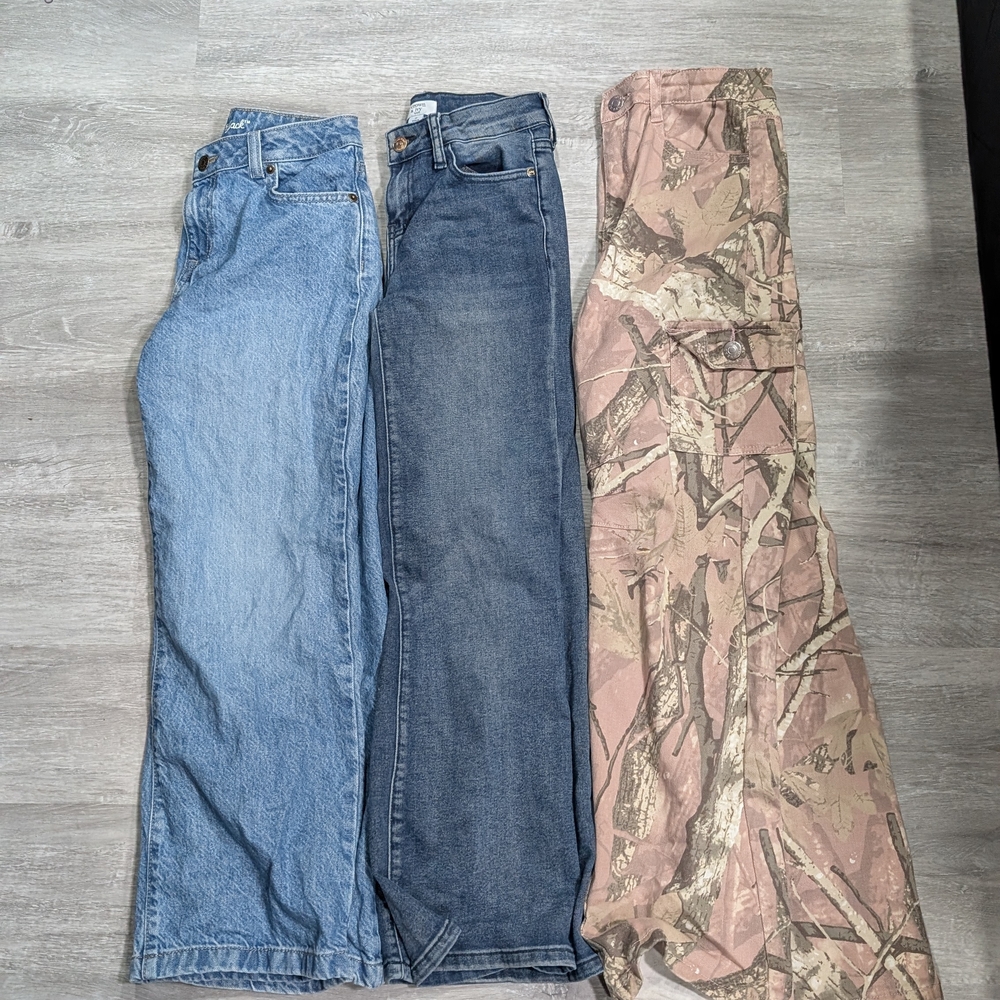 crown & ivy Kids Jeans - Light Blue, Dark Blue, Camouflage